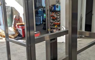 Stainless steel lift welding Stainless steel lift welding Melbourne