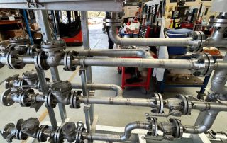 Heavy-duty pipe welding for industrial use
